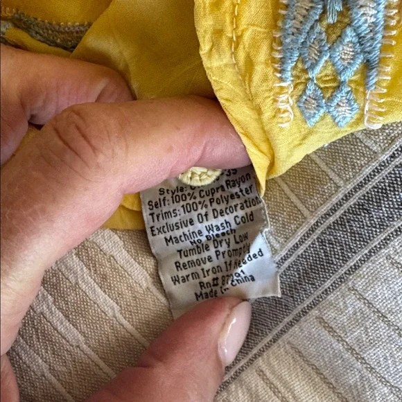 Johnny Was Embroidered Top Size S - Picture 8 of 8